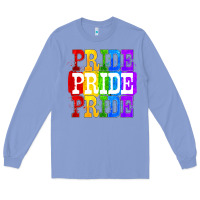 Colony Blue Pride pride pride Long Sleeve Tee - FaDigitalArtStudio