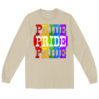 Mushroom Pride pride pride Long Sleeve Tee - FaDigitalArtStudio