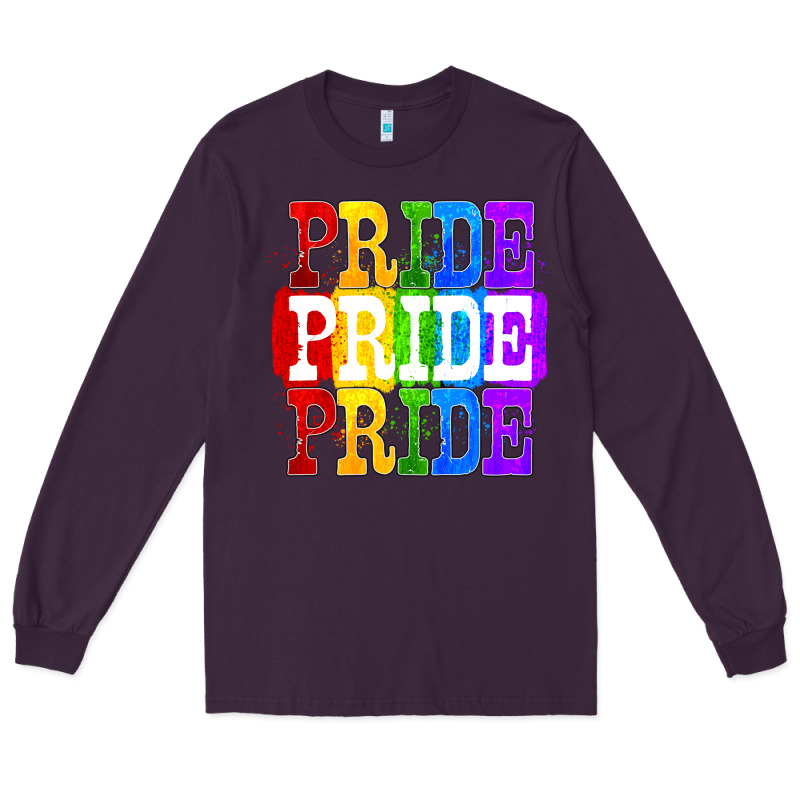 Pride Pride Pride Long Sleeve Tee by FaDigitalArtStudio | Teevron