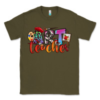 Army Green art teacher Classic Tee - RanaPortraitStore