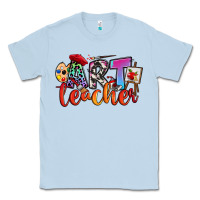 Dusty Blue art teacher Classic Tee - RanaPortraitStore
