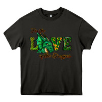 Asphalt For The Love Of The Dragons Heavy Core Tee - RanaPortraitStore