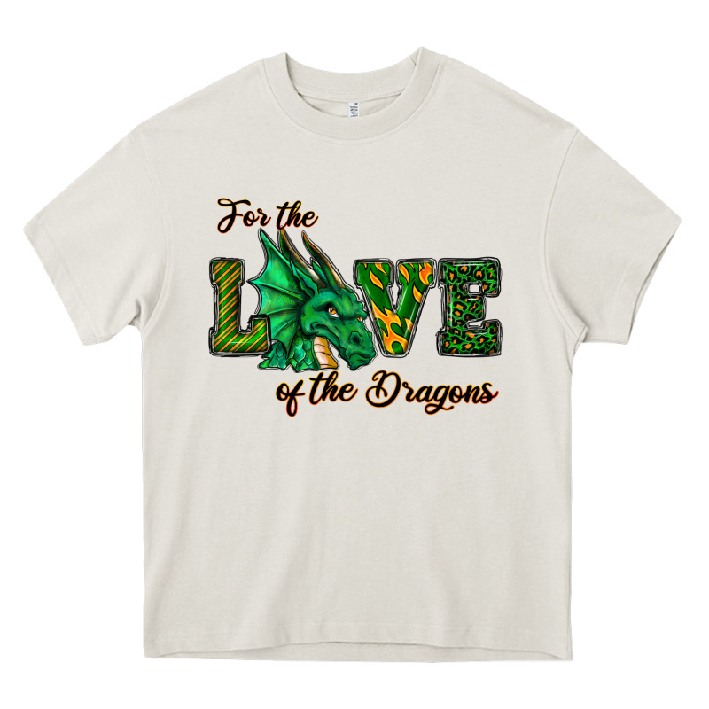 For The Love Of The Dragons Heavy Core Tee by RanaPortraitStore | Teevron