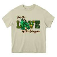 Mossy For The Love Of The Dragons Heavy Core Tee - RanaPortraitStore
