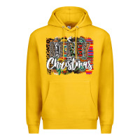 Lemon Western Merry Christmas Premium Hoodie - CowhideDigitalArt