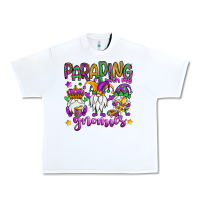 White parading with my gnomies Urban Heavy Tee - OliviaCreatesArt