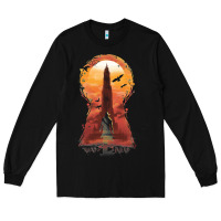 Black Retro Animation  Novel Art Characters Poster Long Sleeve Tee - maiPhamDesign