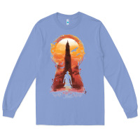 Colony Blue Retro Animation  Novel Art Characters Poster Long Sleeve Tee - maiPhamDesign