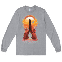 Heather Grey Retro Animation  Novel Art Characters Poster Long Sleeve Tee - maiPhamDesign