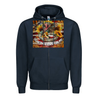 Navy rattle snake don't tread on me tumbler Zipper Hoodie - BarkalooDesign