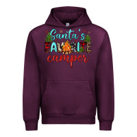 Mauve Wine santa s favorite camper Urban Hoodie - JahusDesignShop
