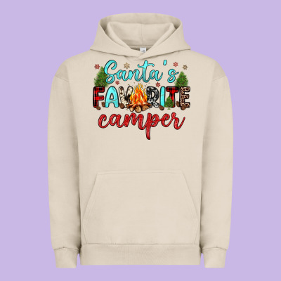 Santa S Favorite Camper Urban Hoodie Designed By Jahusdesignshop