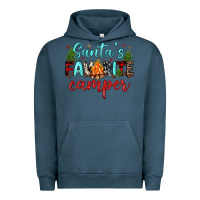 Pigment Midnight Navy santa s favorite camper Urban Hoodie - JahusDesignShop