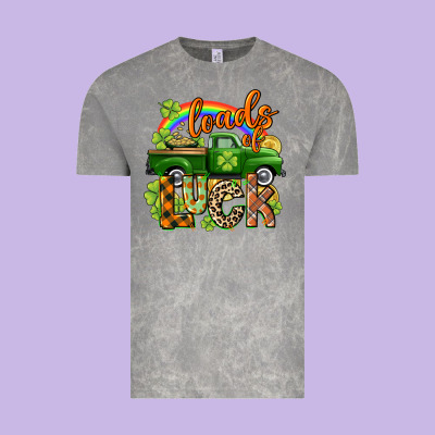 Loads Of Luck Vintage Tee Designed By Cowgirlartshop