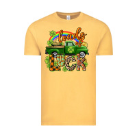 Vintage Mustard Loads of luck Vintage Tee - CowGirlArtShop