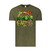 Vintage Olive Loads of luck Vintage Tee - CowGirlArtShop