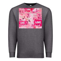 Charcoal Heather breast cancer awareness pink Premium Sweatshirt - AdoDesignShop
