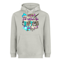 Moon Dust i d rather be crafting Heavyweight Hoodie - AdoDesignShop