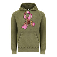 Vintage Olive Breast Cancer ribbon Vintage Hoodie - FaDigitalArtStudio