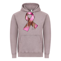 Vintage Zinc Breast Cancer ribbon Vintage Hoodie - FaDigitalArtStudio