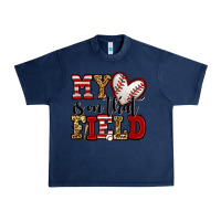 Navy my heart is on that field baseball Urban Heavy Tee - Jasminsmagicworld