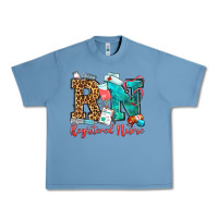 Pebble Blue registered nurse Urban Heavy Tee - OliviaCreatesArt