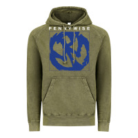 Vintage Olive horror pennywise movie Vintage Hoodie - maiPhamDesign