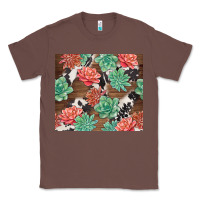 Chestnut succulents and cowhide Classic Tee - TumblerDesignByShophia