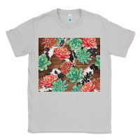 Moon Dust succulents and cowhide Classic Tee - TumblerDesignByShophia