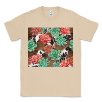 Mushroom succulents and cowhide Classic Tee - TumblerDesignByShophia