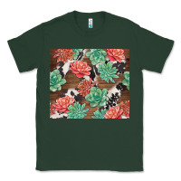 Sports Green succulents and cowhide Classic Tee - TumblerDesignByShophia