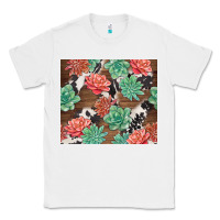 White succulents and cowhide Classic Tee - TumblerDesignByShophia