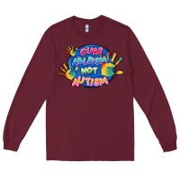 Cure Ableism Not Autism Long Sleeve Tee | Teevron