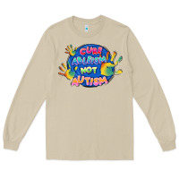 Mushroom Cure ableism not Autism Long Sleeve Tee - FaDigitalArtStudio