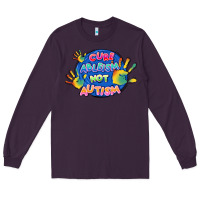 Plum Cure ableism not Autism Long Sleeve Tee - FaDigitalArtStudio