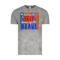 Cloud Rock land of the free th of july brushstroke Vintage Tee - Jasminsmagicworld