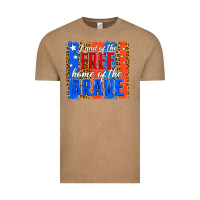 Vintage Coffee land of the free th of july brushstroke Vintage Tee - Jasminsmagicworld