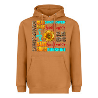 Meerkat sunflower sunshine Heavyweight Hoodie - AdoDesignShop