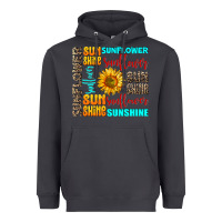 Smoke sunflower sunshine Heavyweight Hoodie - AdoDesignShop