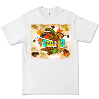 White fall teacher pumpkin Premium Tee - TumblerDesignByShophia