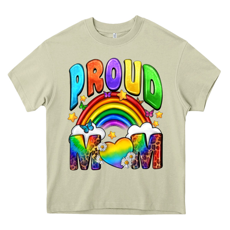 Proud Mom Heavy Core Tee by NancyCooperArtShop | Teevron