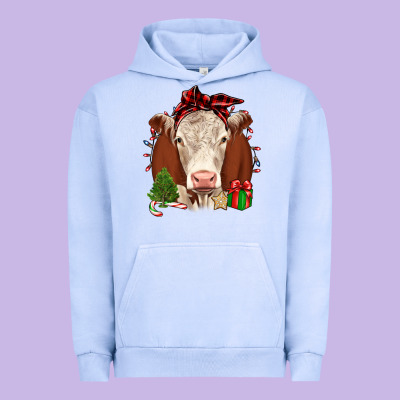 Christmas Hereford Urban Hoodie Designed By Jahusdesignshop