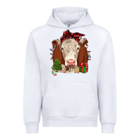 White Christmas Hereford Urban Hoodie - JahusDesignShop