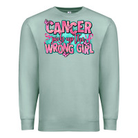 Seafoam cancer pick up the wrong girl Premium Sweatshirt - AdoDesignShop