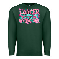 Sports Green cancer pick up the wrong girl Premium Sweatshirt - AdoDesignShop