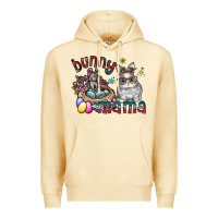 Pina Colada Bunny mama Premium Hoodie - CowhideDigitalArt