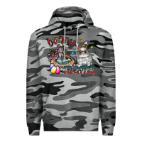 Slate Camo Bunny mama Premium Hoodie - CowhideDigitalArt