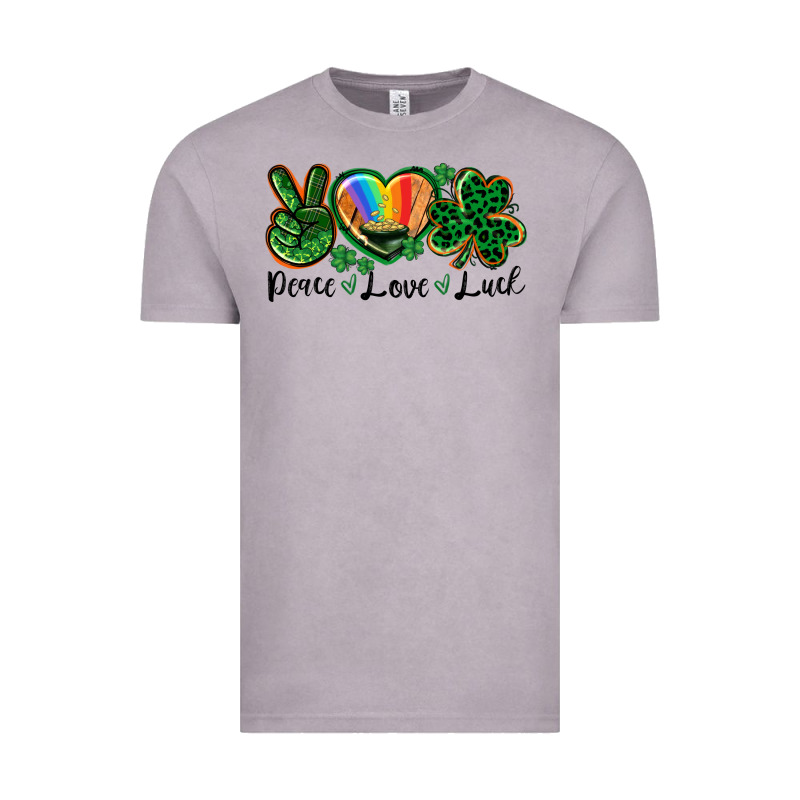 Peace Love St. Patrick's Day Vintage Tee by CowGirlArtShop | Teevron