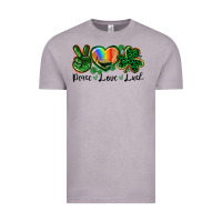Vintage Zinc Peace love St. Patrick's Day Vintage Tee - CowGirlArtShop