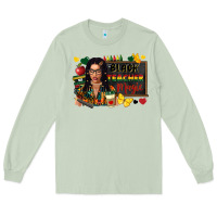 Matcha Juneteenth black teacher magic Long Sleeve Tee - FaDigitalArtStudio